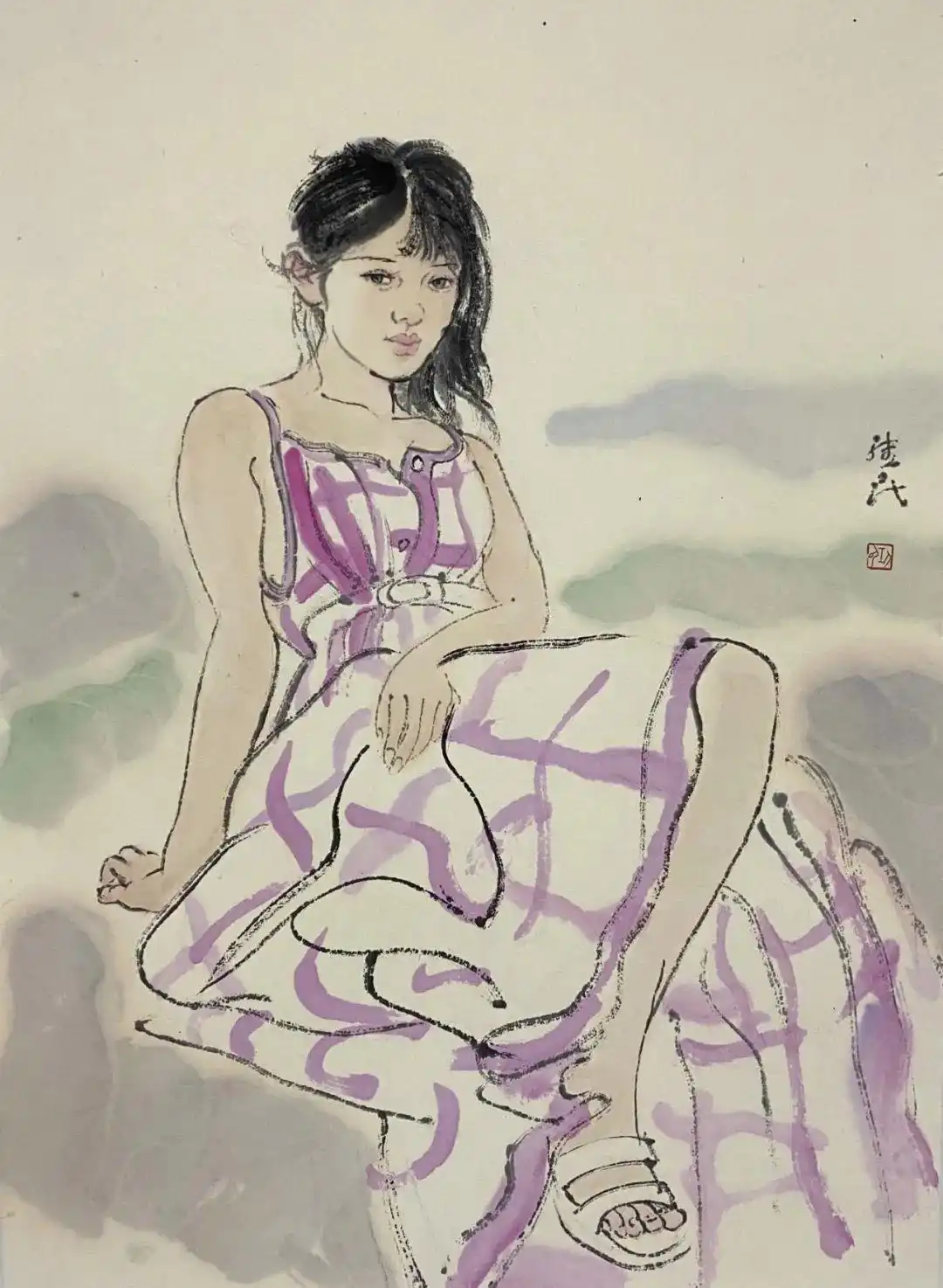 任继民雪域人物画作品艺术大观插图8