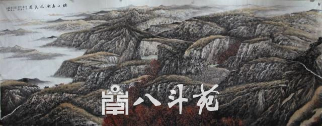 郭金服山书画国画艺术作品欣赏插图2