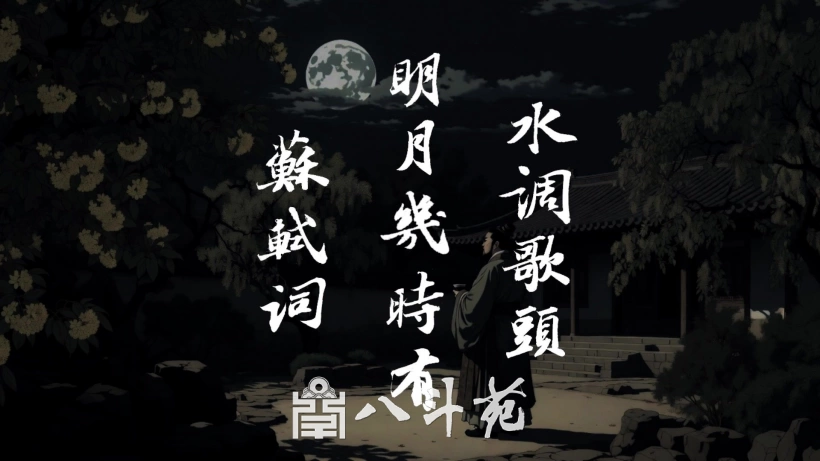 品读经典｜国画创作常用诗词100首之《水调歌头·明月几时有》原文与解析插图
