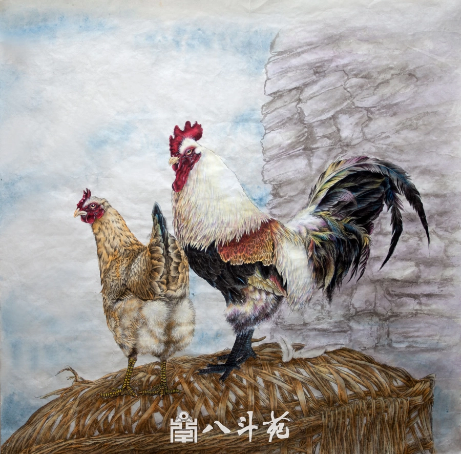 朱绍城工笔动物画虎豹狼熊猫狗兔栩栩如生-作品定制收藏插图11中国题字网