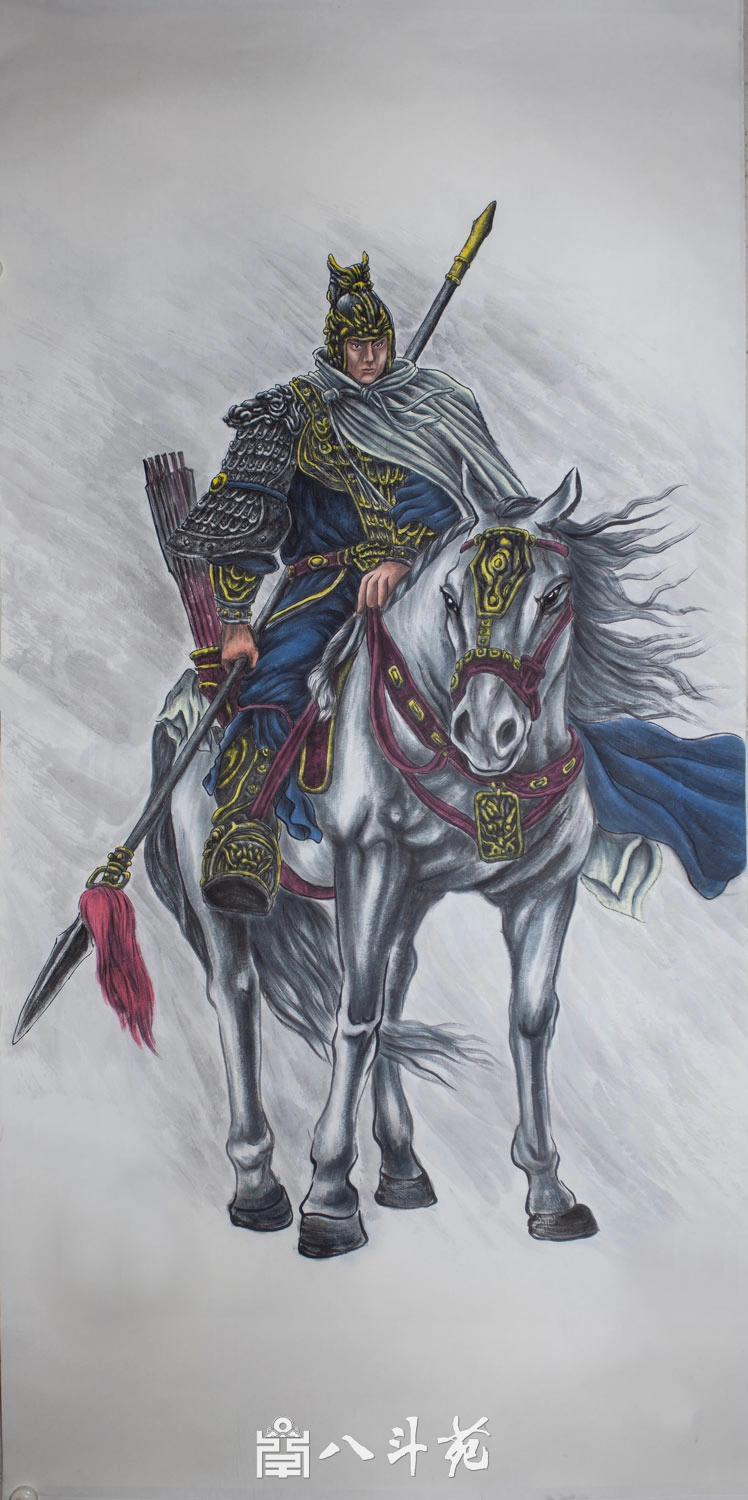 朱绍城工笔动物画系列欣赏之人物画-作品定制收藏插图6
