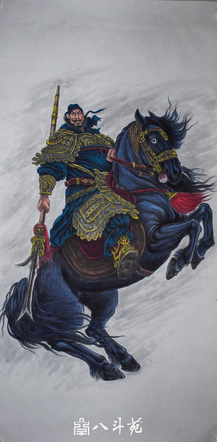 朱绍城工笔动物画系列欣赏之人物画-作品定制收藏插图4