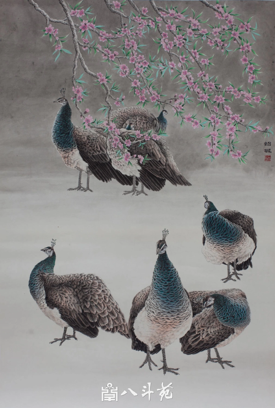 朱绍城工笔动物画虎豹狼熊猫狗兔栩栩如生-作品定制收藏插图10中国题字网