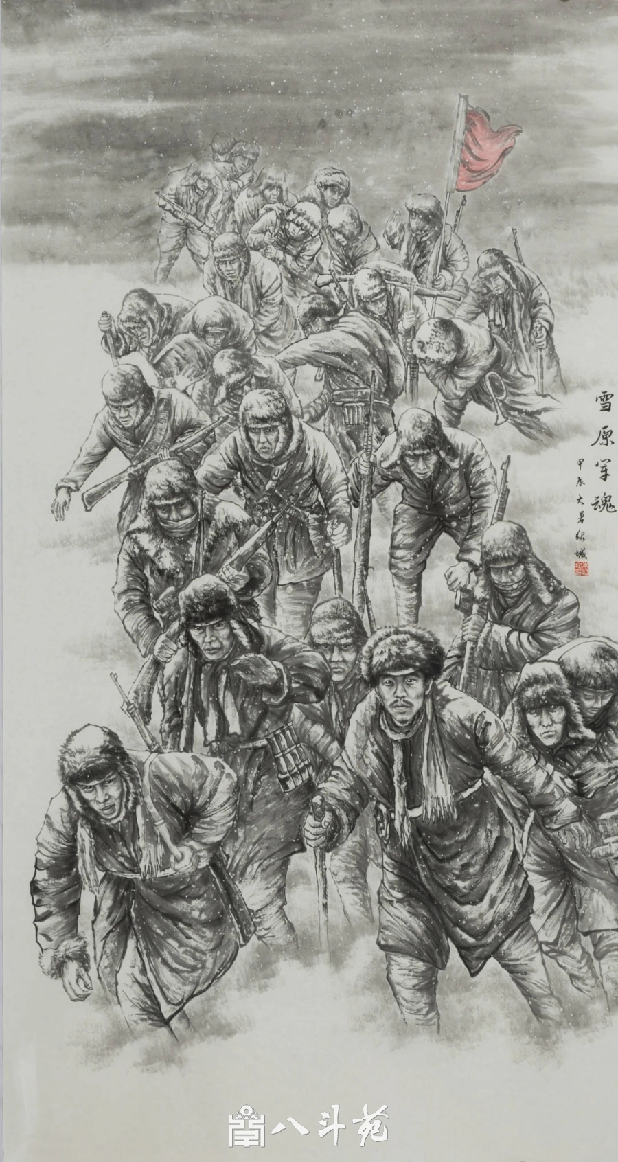 朱绍城工笔动物画系列欣赏之人物画-作品定制收藏插图3