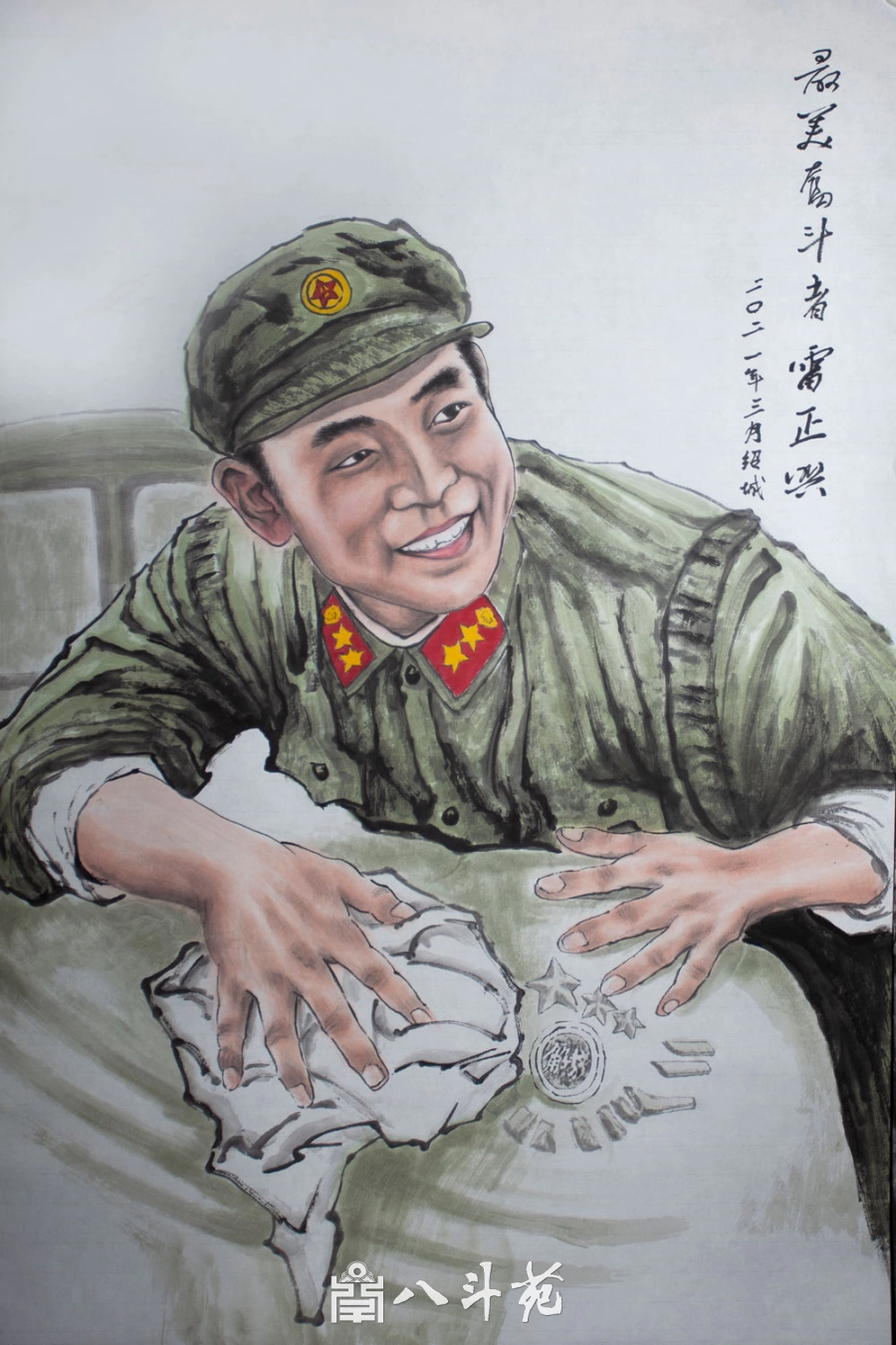 朱绍城工笔动物画系列欣赏之人物画-作品定制收藏插图1