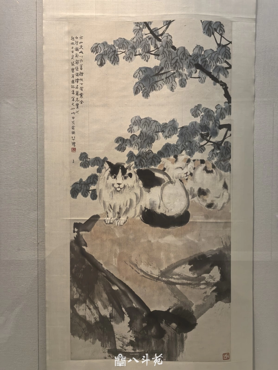 徐悲鸿双猫（1934年末）